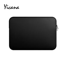 Load image into Gallery viewer, Upgrade 11 13 14 15.6 inch Laptop Sleeve case For Macbook Air Pro Ultra-book Notebook computer Soft Plush lining Zipper Bag