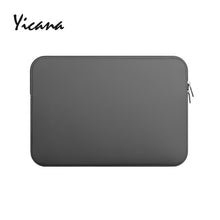 Load image into Gallery viewer, Upgrade 11 13 14 15.6 inch Laptop Sleeve case For Macbook Air Pro Ultra-book Notebook computer Soft Plush lining Zipper Bag