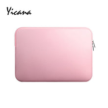 Load image into Gallery viewer, Upgrade 11 13 14 15.6 inch Laptop Sleeve case For Macbook Air Pro Ultra-book Notebook computer Soft Plush lining Zipper Bag